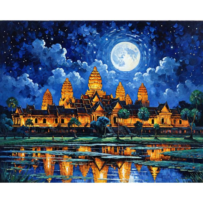 oil painting, hand-painted artwork, oil on canvas