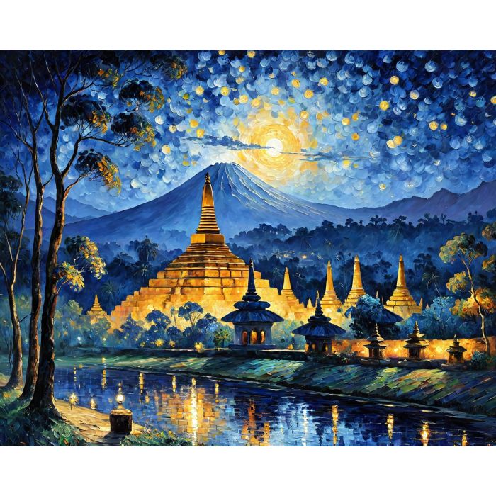 oil painting, hand-painted artwork, oil on canvas