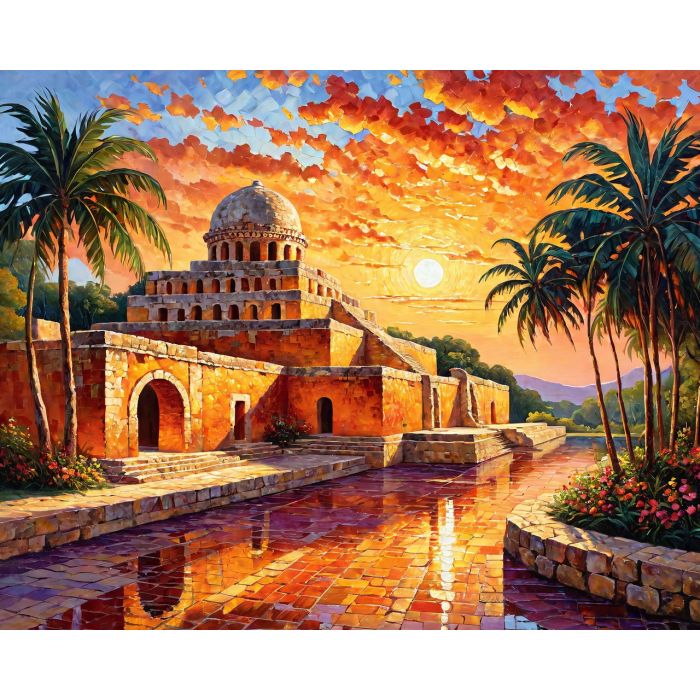 oil painting, hand-painted artwork, oil on canvas