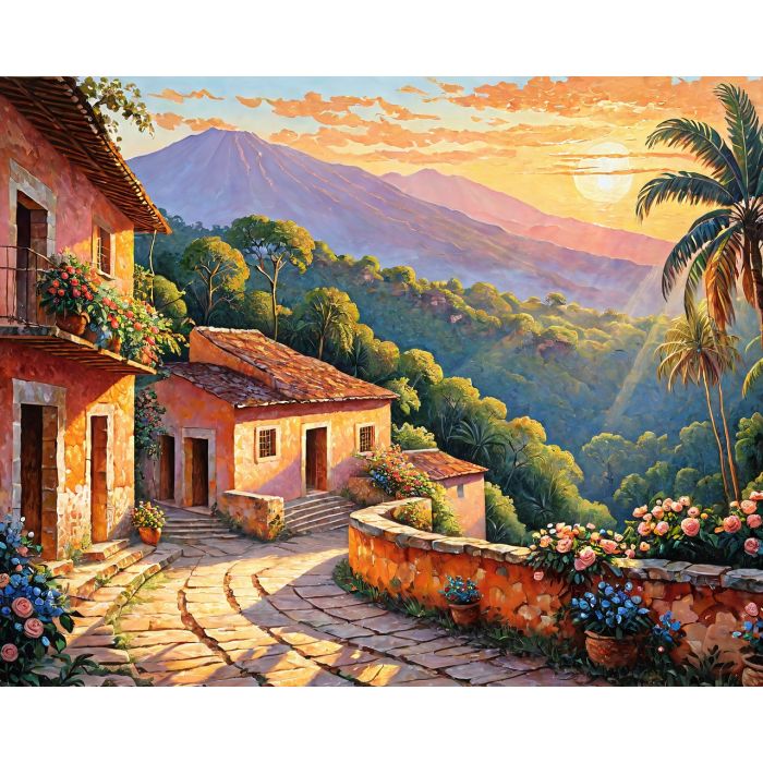 oil painting, hand-painted artwork, oil on canvas