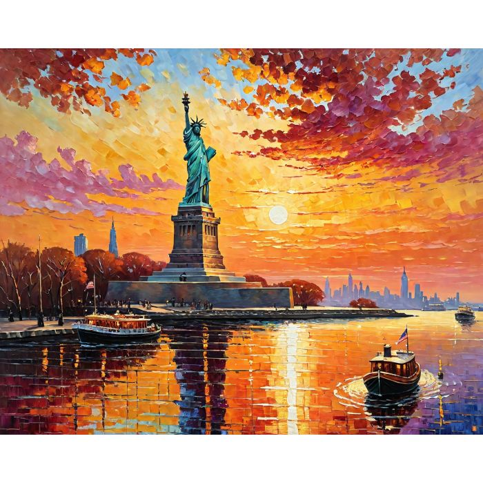 oil painting, hand-painted artwork, oil on canvas