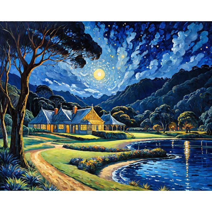 oil painting, hand-painted artwork, oil on canvas