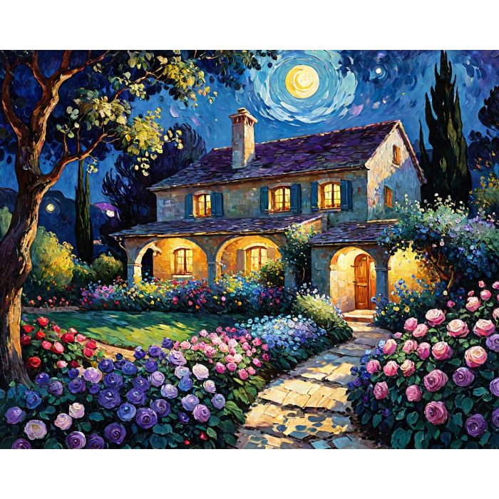 oil painting, hand-painted artwork, oil on canvas