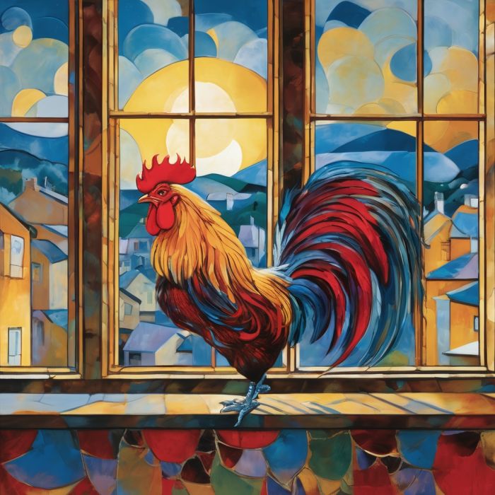 oil painting, hand-painted artwork, oil on canvas