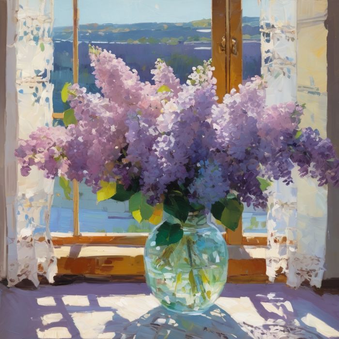 oil painting, hand-painted artwork, oil on canvas