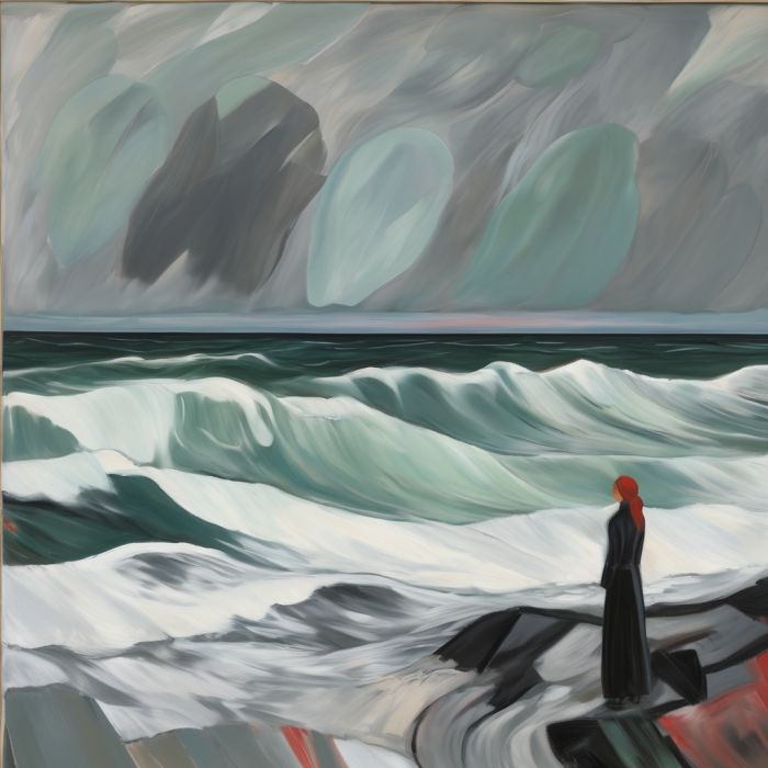 oil painting, hand-painted artwork, oil on canvas