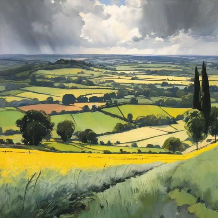 oil painting, hand-painted artwork, oil on canvas