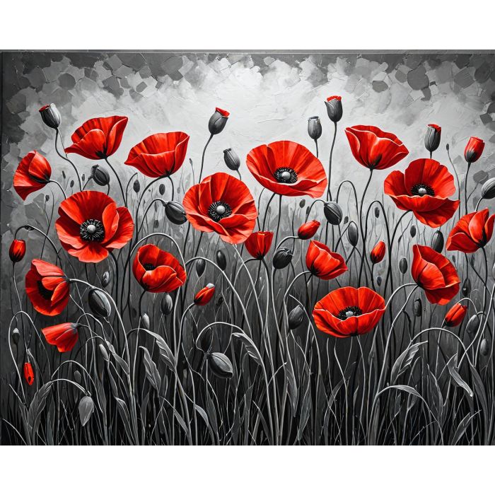 Scarlet Chorus in Black & White