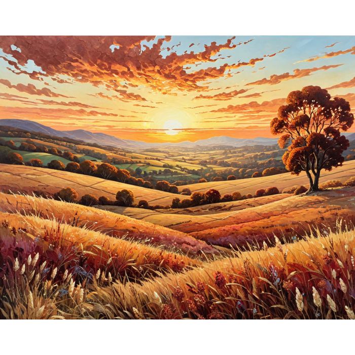 Amber Hills at Sundown