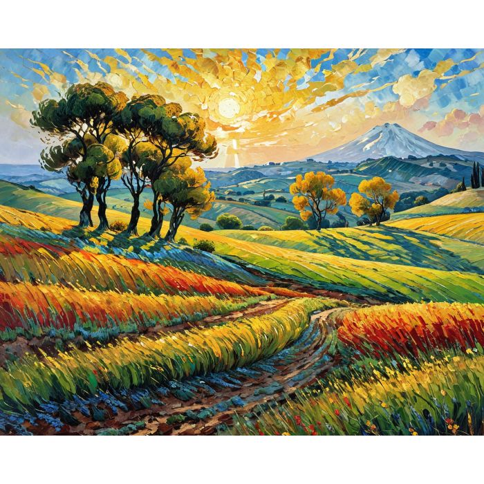 oil painting, hand-painted artwork, oil on canvas