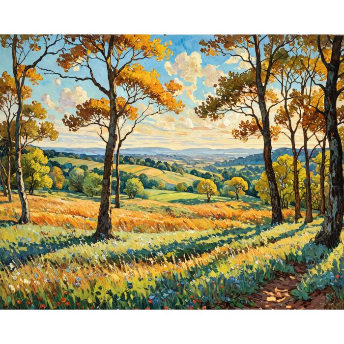 oil painting, hand-painted artwork, oil on canvas