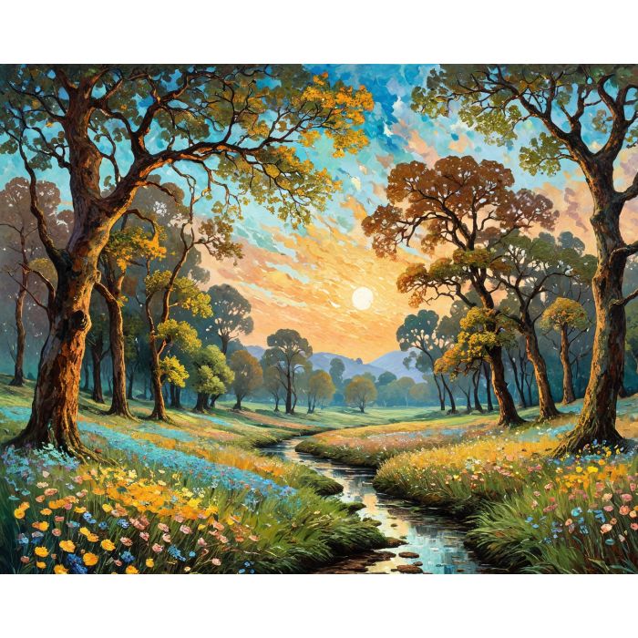 oil painting, hand-painted artwork, oil on canvas