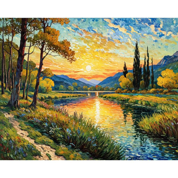 oil painting, hand-painted artwork, oil on canvas