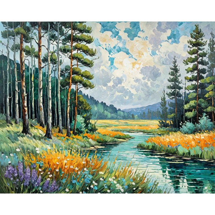 oil painting, hand-painted artwork, oil on canvas