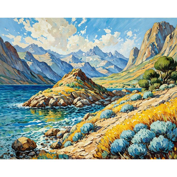 oil painting, hand-painted artwork, oil on canvas