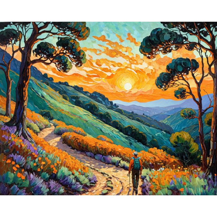 oil painting, hand-painted artwork, oil on canvas