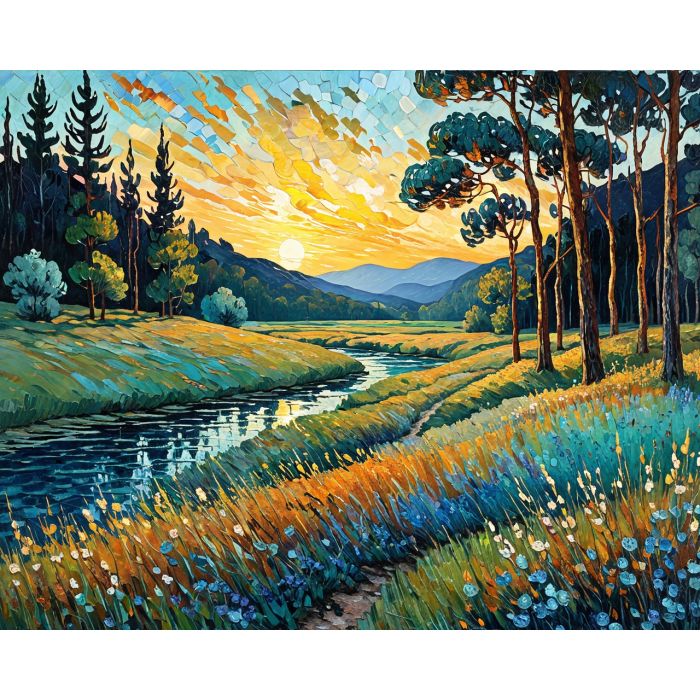 oil painting, hand-painted artwork, oil on canvas