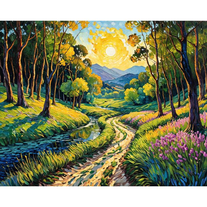 oil painting, hand-painted artwork, oil on canvas