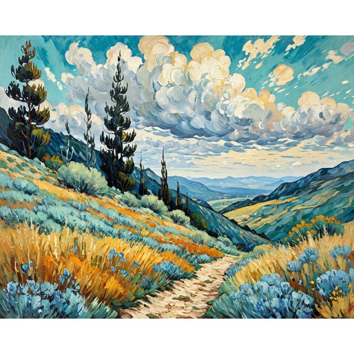 oil painting, hand-painted artwork, oil on canvas