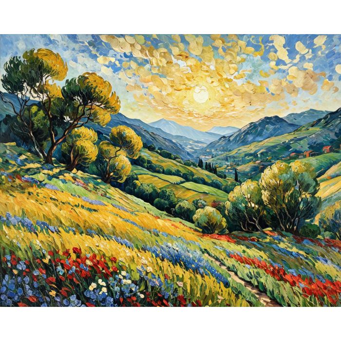 oil painting, hand-painted artwork, oil on canvas