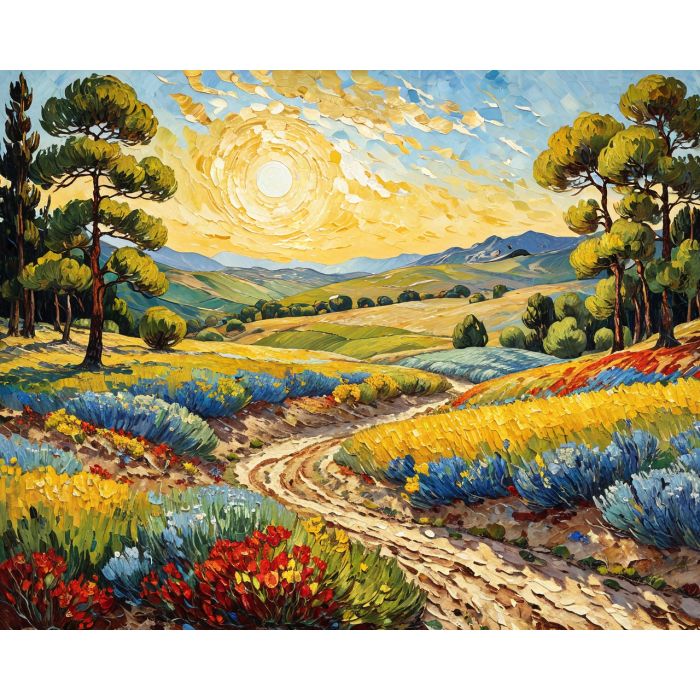 oil painting, hand-painted artwork, oil on canvas