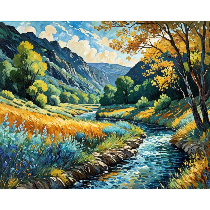 oil painting, hand-painted artwork, oil on canvas