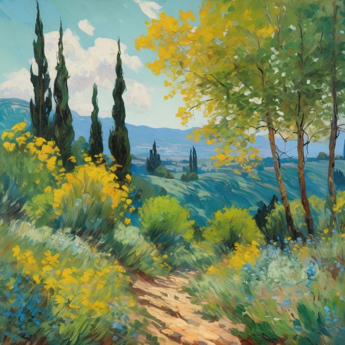 oil painting, hand-painted artwork, oil on canvas