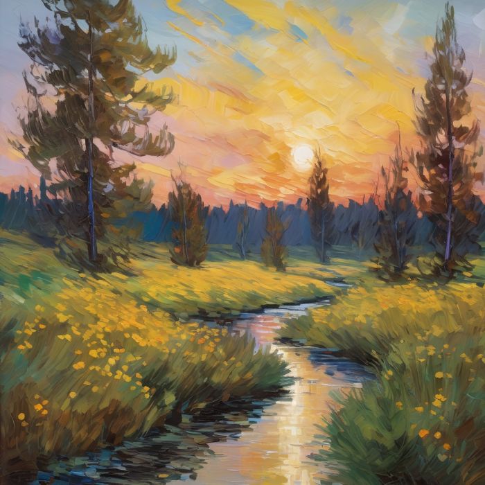 oil painting, hand-painted artwork, oil on canvas