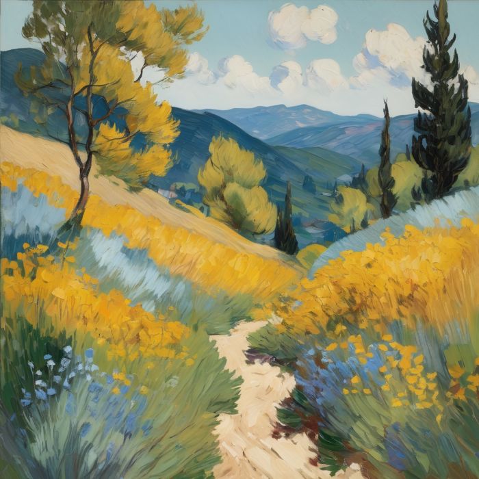 oil painting, hand-painted artwork, oil on canvas