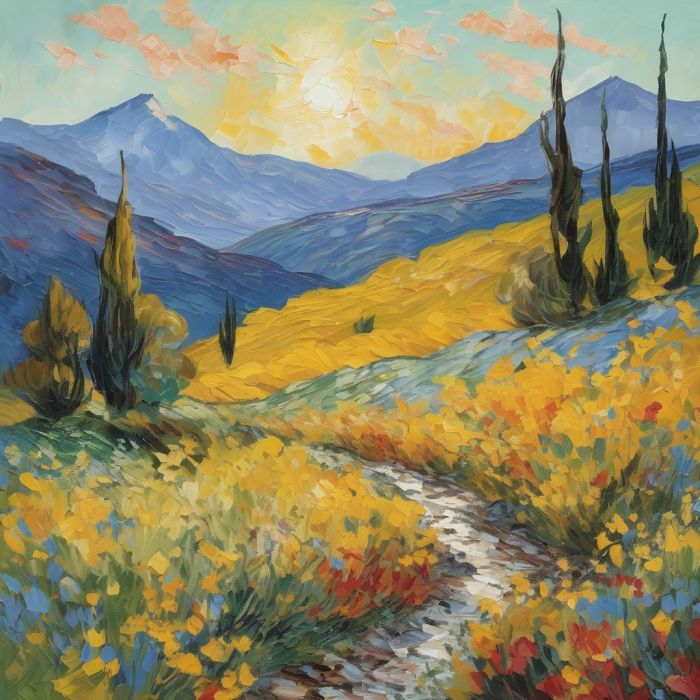 oil painting, hand-painted artwork, oil on canvas