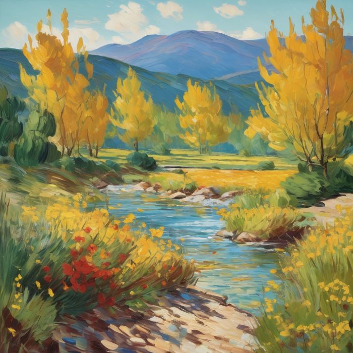 oil painting, hand-painted artwork, oil on canvas