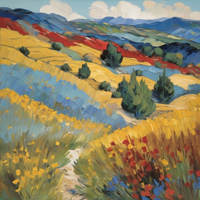 oil painting, hand-painted artwork, oil on canvas