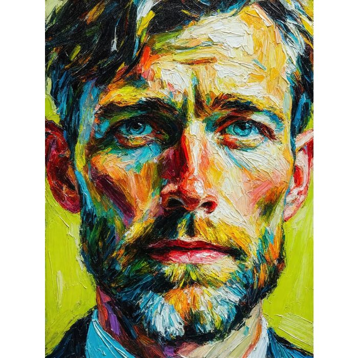 oil painting, hand-painted artwork, oil on canvas