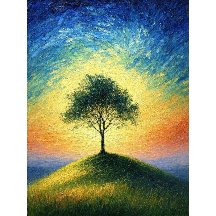 oil painting, hand-painted artwork, oil on canvas