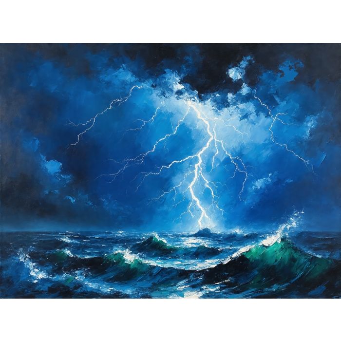 Thunderstorm on the Open Water