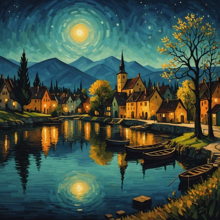 Mixed Media Painting By Leonid Afremov Studio