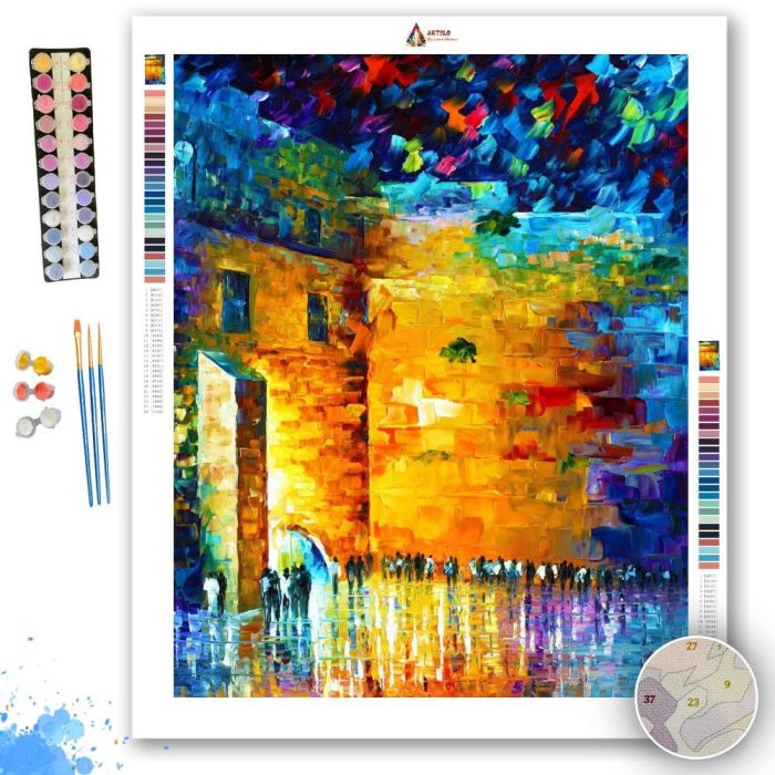 WAILING WALL JERUSALEM - Paint By Numbers Full Kit