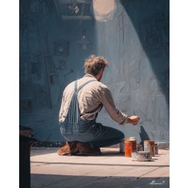 ARTIST IN REAL STUDIO