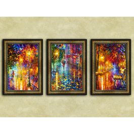 set of 3 paintings