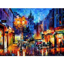 Amsterdam 1905 — PALETTE KNIFE Oil Painting On Canvas By Leonid Afremov ...