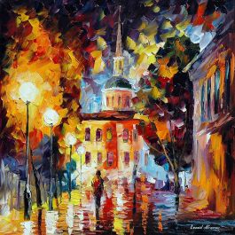 ADMIRATION — PALETTE KNIFE Oil Painting On Canvas By Leonid Afremov ...