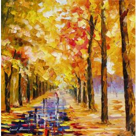 YELLOW IN LOVE - oil painting | Free Worldwide Shipping