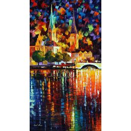 THE LIGHT OF HISTORY — PALETTE KNIFE Oil Painting On Canvas By Leonid ...