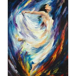 Angel Of Love - oil painting. Artwork by Leonid Afremov