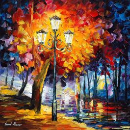 MEDITATION — PALETTE KNIFE Oil Painting On Canvas By Leonid Afremov ...