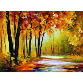 SUDDEN TURN OF FORTUNE — PALETTE KNIFE Oil Painting On Canvas By Leonid ...