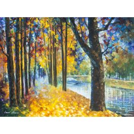 The Light of Emotions - Palette Knife Oil Painting On Canvas By Leonid ...