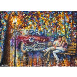 2759 MYSTERY OF THE NIGHT — PALETTE KNIFE Oil Painting On Canvas By ...