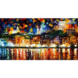 Leonid Afremov, oil on canvas, palette knife, buy original paintings ...