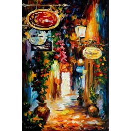 VIBRATIONS OF THE TIME — PALETTE KNIFE Oil Art Painting On Canvas By ...